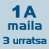 1A maila - 3 urratsa